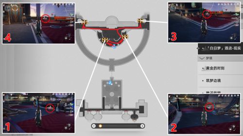 《崩坏星穹铁道》白日梦酒店现实地图全宝箱收集攻略
