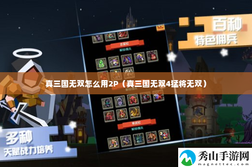 真三国无双怎么用2P 战场布局与战术调整建议