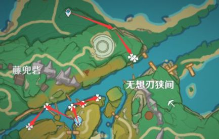 《原神》2.7版鸣草高效采集路线一览