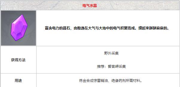 原神电气水晶怎么挖